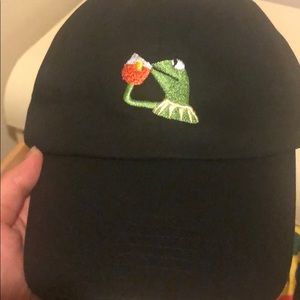 Brand new Kermit adjustable dad hat